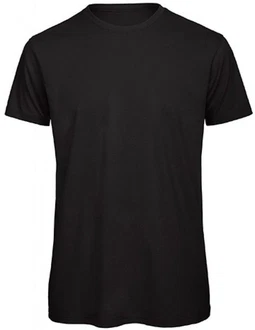 B&C Rundhalsshirt Herren T-Shirt Schwarz/Dunkelgrau B&C Rundhalsshirt Herren T-Shirt Schwarz/Dunkelgrau