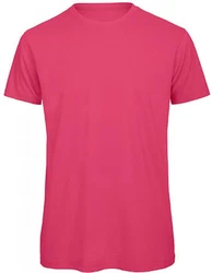 B&C Rundhalsshirt Herren T-Shirt Rosa