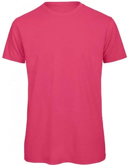 B&C Rundhalsshirt Herren T-Shirt Rosa