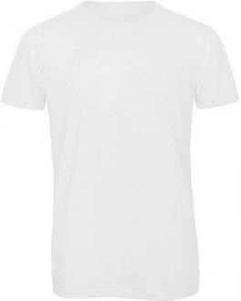 B&C Rundhalsshirt Triblend T-Shirt Herren Grau/Weiß/Creme/Khaki B&C Rundhalsshirt Triblend T-Shirt Herren Grau/Weiß/Creme/Khaki
