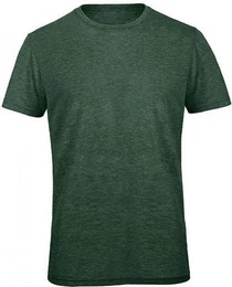 Rundhalsshirt Herren Triblend T-Shirt /langlebig, flexibel und faltenfrei