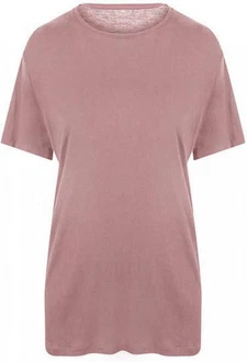 Ecologie Rundhalsshirt Herren DainTree EcoViscose Tee Rosa/Lila/Rot Ecologie Rundhalsshirt Herren DainTree EcoViscose Tee Rosa/Lila/Rot