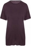 Ecologie Rundhalsshirt Herren DainTree EcoViscose Tee Lila/Dunkelrot/Rosa/Bordeaux