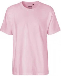 Neutral Rundhalsshirt Herren Classic T-Shirt Rosa
