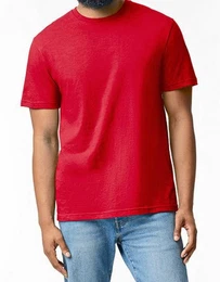 Rundhalsshirt Softstyle CVC Adult T-Shirt S bis 4XL