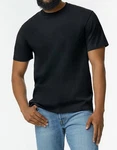 Gildan Rundhalsshirt Herren Softstyle Midweight T-Shirt Schwarz