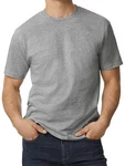 Gildan Rundhalsshirt Herren Softstyle Midweight T-Shirt Grau/Hellgrau/Dunkelgrau
