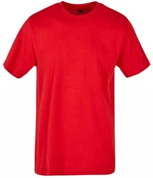 Build Your Brand Basic Round Neck T-Shirt Rot