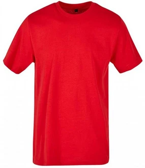 Build Your Brand Basic Round Neck T-Shirt Rot