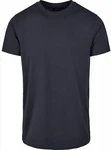 Build Your Brand Basic Round Neck T-Shirt Dunkelblau