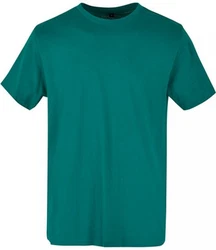 Build Your Brand Basic Round Neck T-Shirt Türkis/Grün