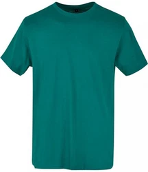 Build Your Brand Basic Round Neck T-Shirt Türkis/Grün