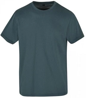 Build Your Brand Basic Round Neck T-Shirt Dunkelblau/Blau/Grau/Grün