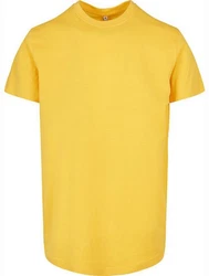 Build Your Brand Basic Round Neck T-Shirt Gelb