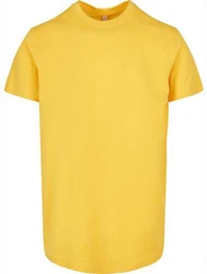 Build Your Brand Basic Round Neck T-Shirt Gelb