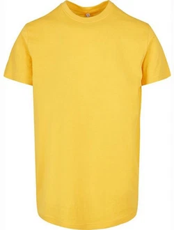 Build Your Brand Basic Round Neck T-Shirt Gelb