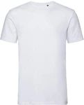 Russell Rundhalsshirt Herren Authentic Tee Pure Organic Weiß/Creme/Grau