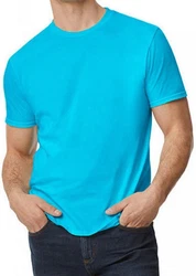 Gildan Rundhalsshirt Softstyle EZ Adult T-Shirt Türkis
