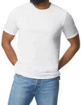 Gildan Rundhalsshirt Softstyle EZ Adult T-Shirt Weiß/Creme