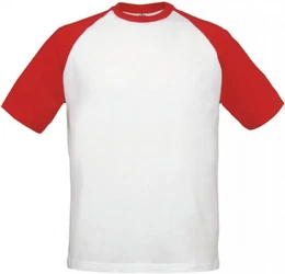 Rundhalsshirt Base-Ball Herren T-Shirt