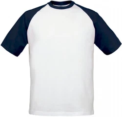 B&C Rundhalsshirt Base-Ball Herren T-Shirt 