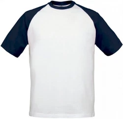 B&C Rundhalsshirt Base-Ball Herren T-Shirt 