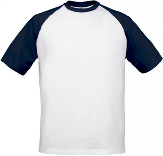 B&C Rundhalsshirt Base-Ball Herren T-Shirt B&C Rundhalsshirt Base-Ball Herren T-Shirt