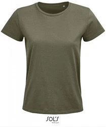 SOLS Pioneer Men T-Shirt Dunkelgrün/Khaki