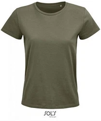 SOLS Pioneer Men T-Shirt Dunkelgrün/Khaki