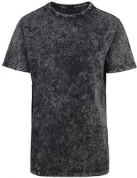 Build Your Brand Rundhalsshirt Herren Acid Washed Tee Dunkelgrau/Schwarz/Grau/Hellgrau/Dunkelblau