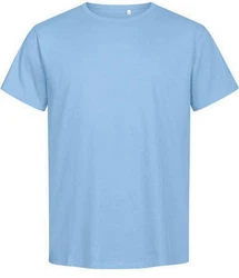 Promodoro Rundhalsshirt Mens Premium-T Blau/Hellblau