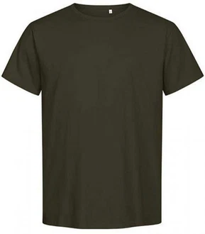 Promodoro Rundhalsshirt Mens Premium-T Dunkelgrün/Khaki