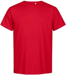 Promodoro Rundhalsshirt Mens Premium-T Rot/Dunkelrot