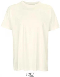 SOLS Rundhalsshirt Mens Boxy Oversized T-Shirt Weiß/Khaki/Creme