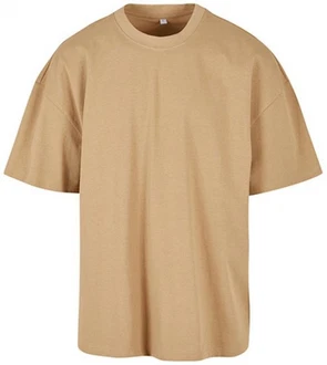Build Your Brand Rundhalsshirt Ultra Heavy Cotton Box Tee Herren Beige/Khaki/Braun Build Your Brand Rundhalsshirt Ultra Heavy Cotton Box Tee Herren Beige/Khaki/Braun