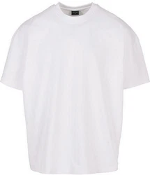 Build Your Brand Rundhalsshirt Ultra Heavy Cotton Box Tee Herren Weiß/Creme