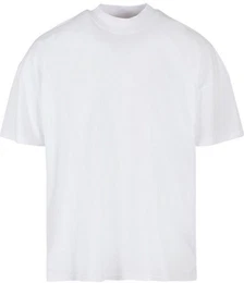 Rundhalsshirt Mens Oversized Mock Neck Tee XS bis 5XL