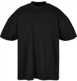 Rundhalsshirt Mens Oversized Mock Neck Tee XS bis 5XL