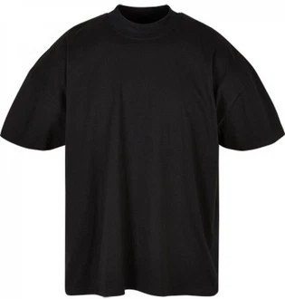 Build Your Brand Rundhalsshirt Mens Oversized Mock Neck Tee