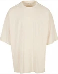 Build Your Brand Rundhalsshirt Huge Tee Weiß/Khaki/Beige