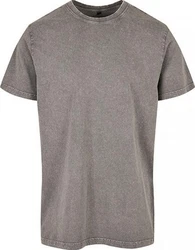 Build Your Brand Rundhalsshirt Regular Fit Herren T-Shirt Grau/Hellgrau/Dunkelgrau/Braun/Khaki