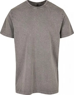 Build Your Brand Rundhalsshirt Regular Fit Herren T-Shirt Grau/Hellgrau/Dunkelgrau/Braun/Khaki