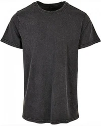 Build Your Brand Rundhalsshirt Regular Fit Herren T-Shirt Dunkelgrau/Grau