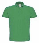 B&C Poloshirt Top Herren Türkis/Grün/Neonfarben
