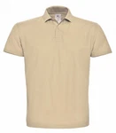 B&C Poloshirt Top Herren Khaki/Beige/Braun