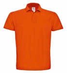 B&C Poloshirt Top Herren Orange
