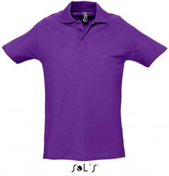 SOLS Poloshirt Spring II Dunkelblau/Lila