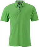 James & Nicholson Poloshirt Traditional Polo Herren Türkis/Grün/Neonfarben