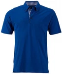 James & Nicholson Poloshirt Traditional Polo Herren Blau