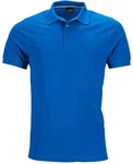 James & Nicholson Poloshirt Herren Pima Polo Blau